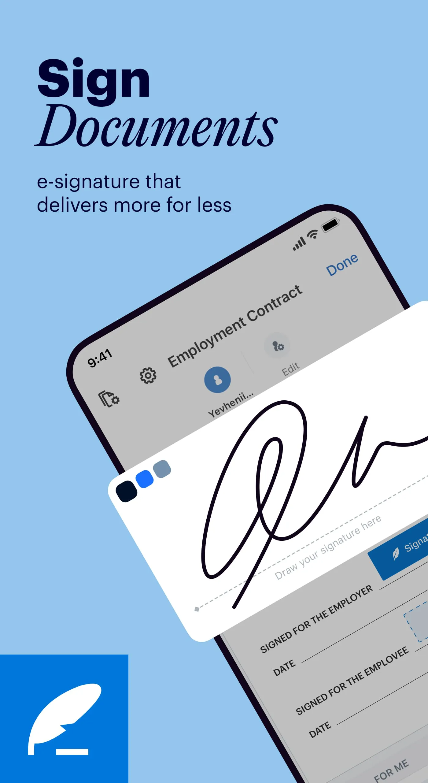 signNow: Sign & Fill PDF Docs