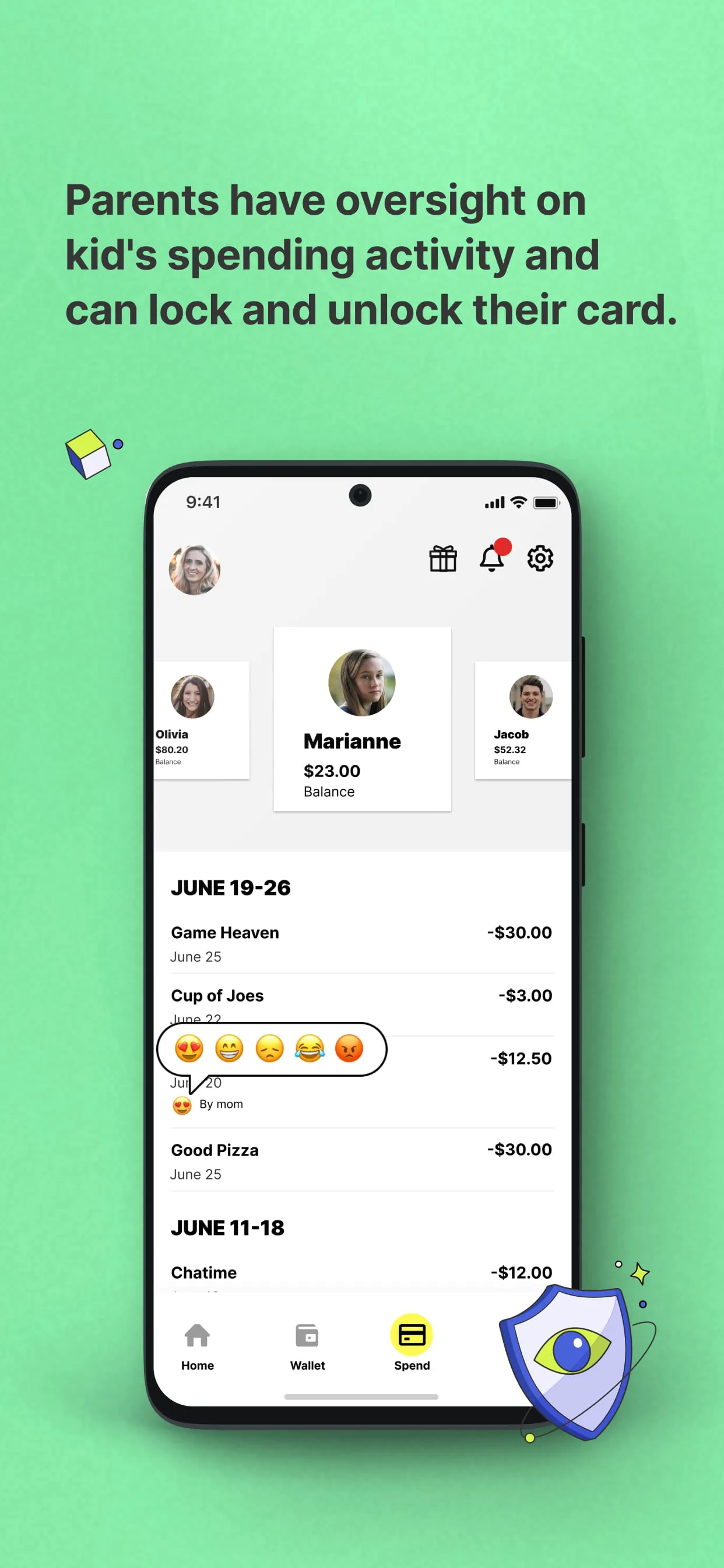 Mydoh - Youth Money App & Card