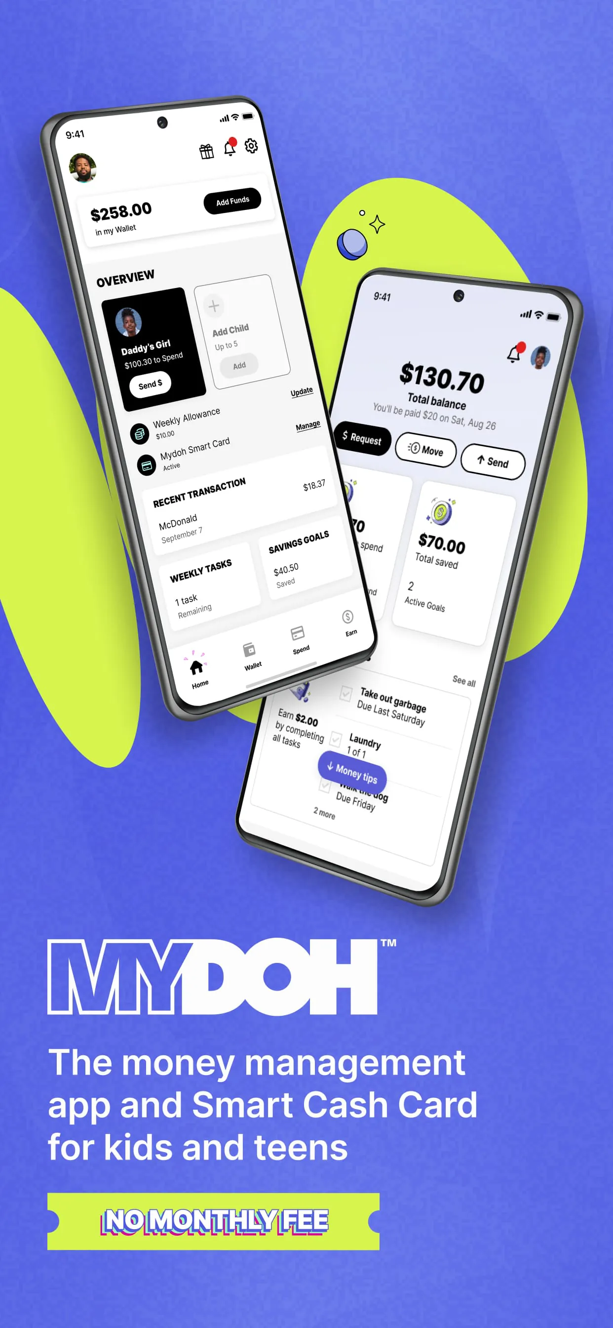 Mydoh - Youth Money App & Card