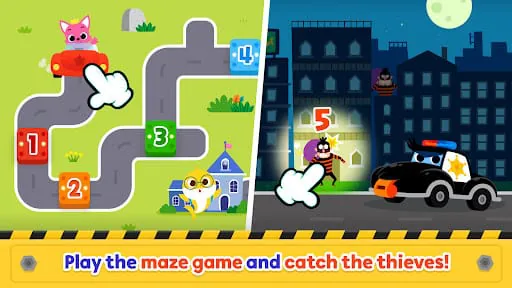 Baby Shark Car Town: Kid Games