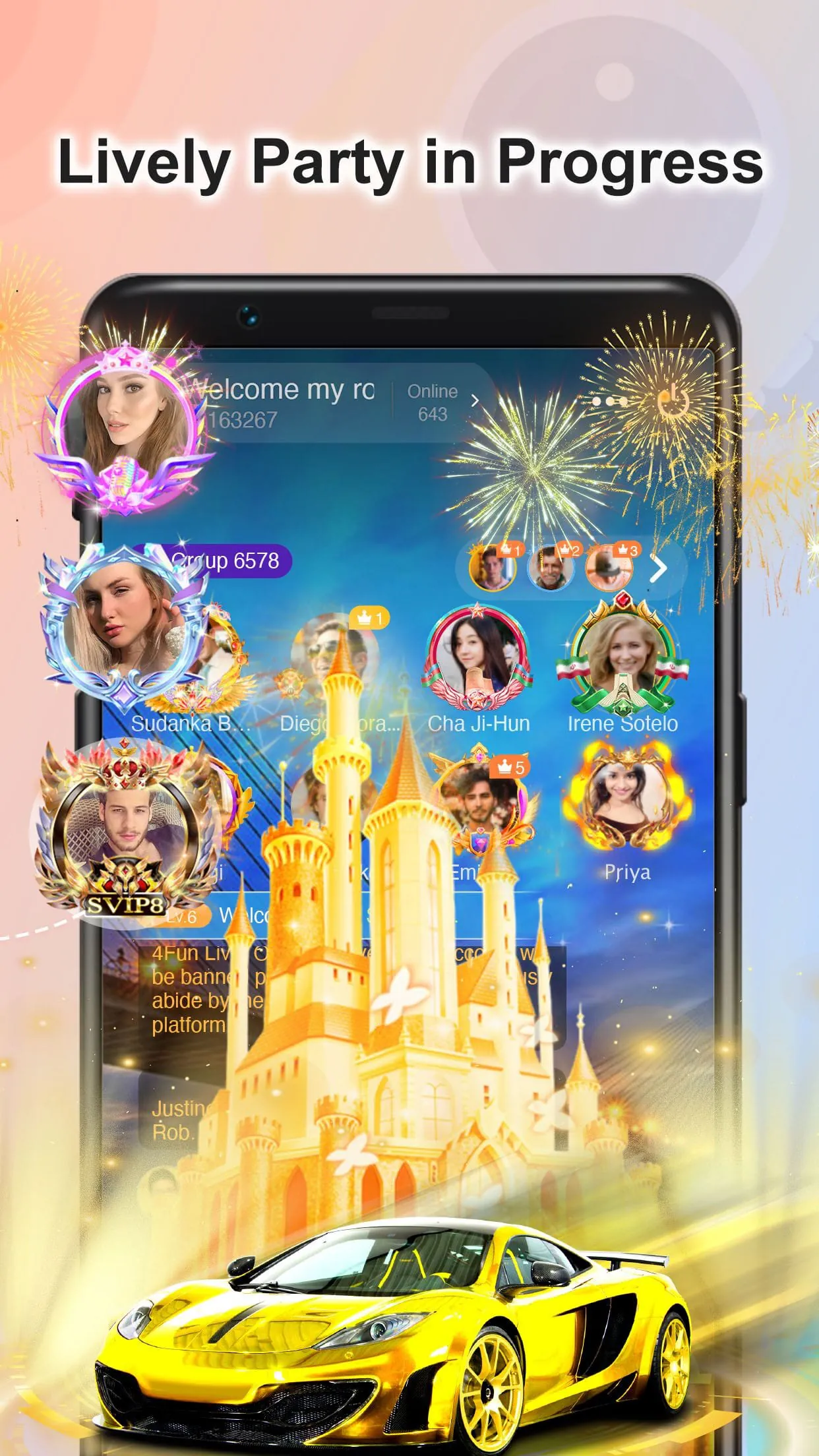 4Fun lite - Group Voice Chat