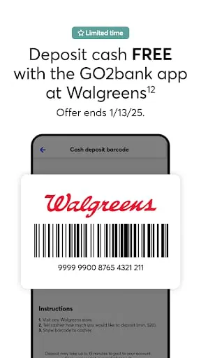 GO2bank: Mobile banking