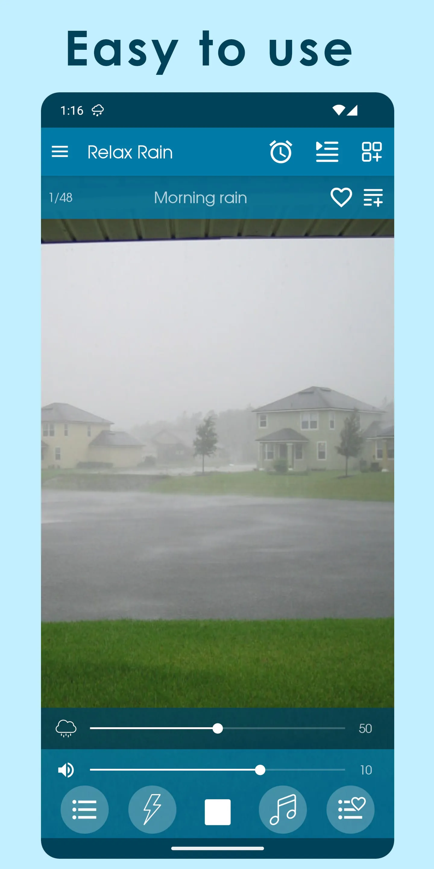 Relax Rain: sleep sounds