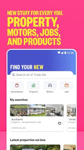 Trade Me: Property, Jobs, Shop