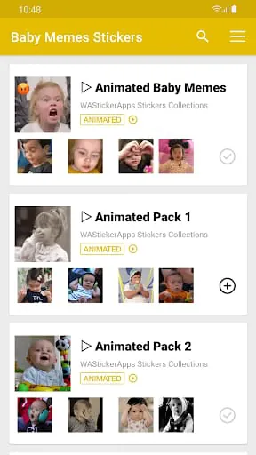 Baby Memes Stickers WASticker
