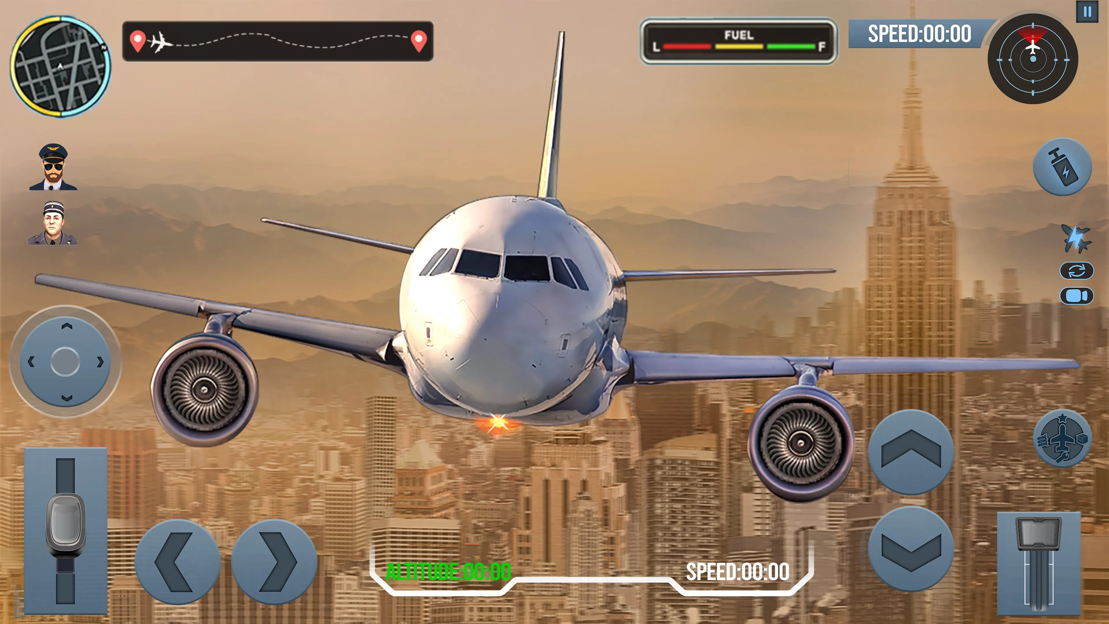 Airplane Simulator Plane Games