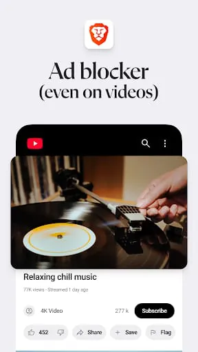 Brave Private Web Browser, VPN