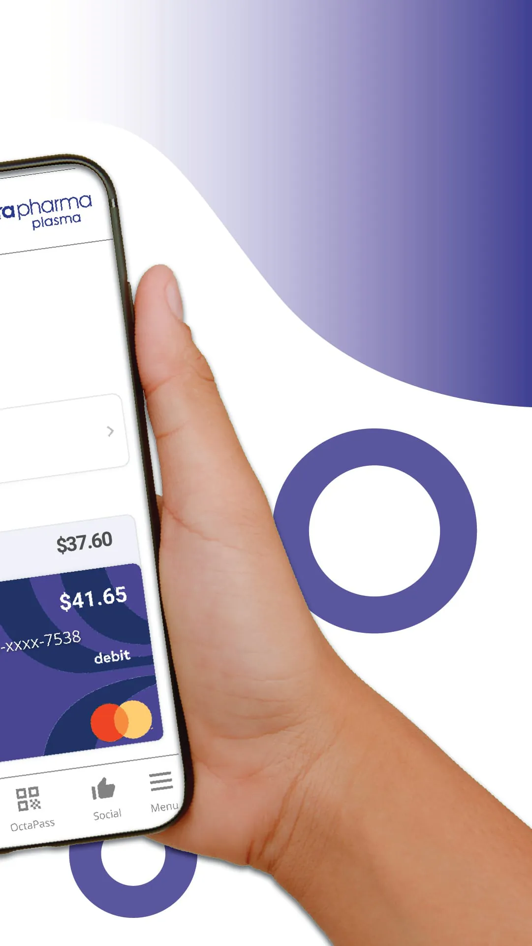 OctaApp – Donate Blood Plasma!