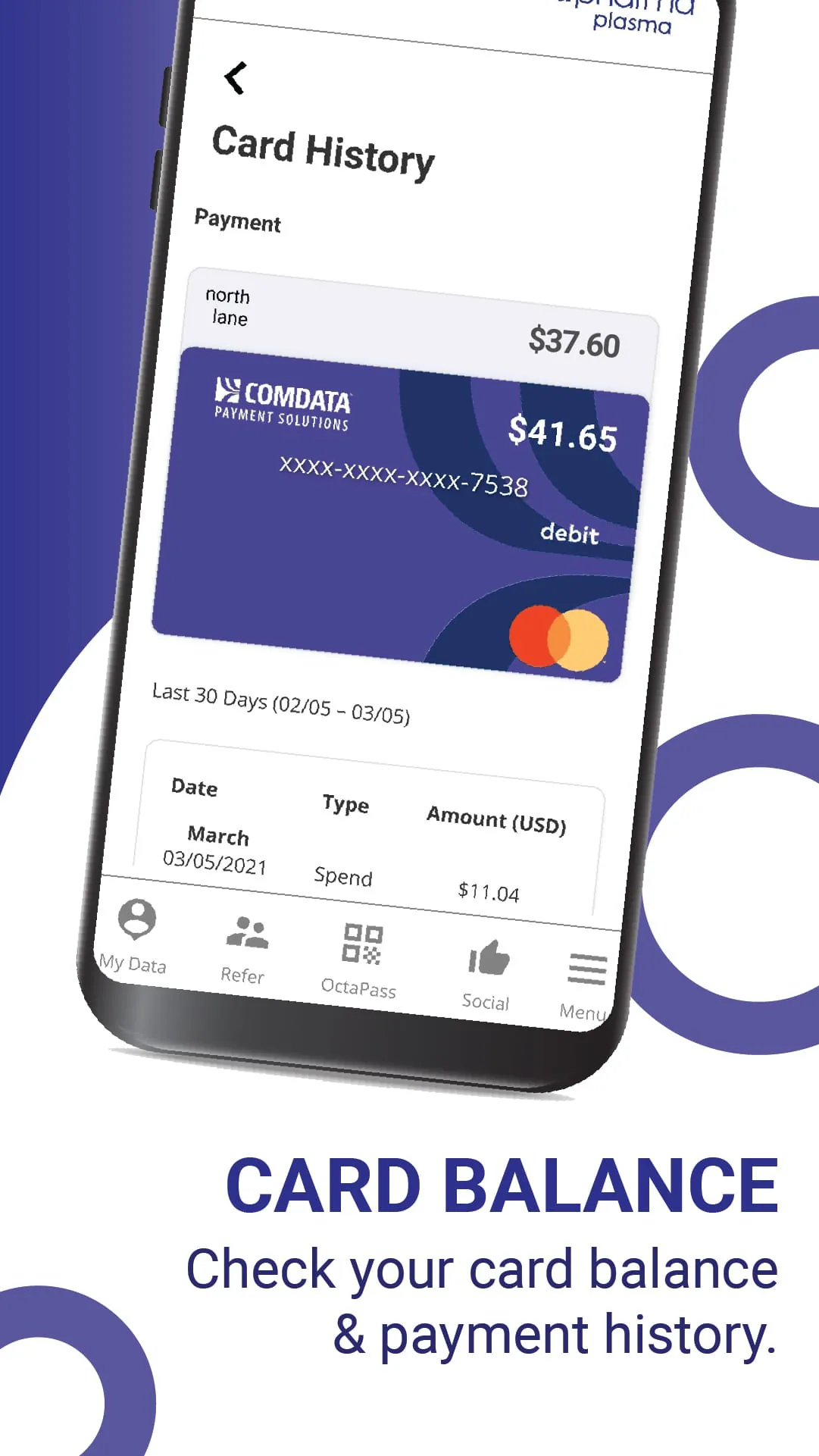 OctaApp – Donate Blood Plasma!