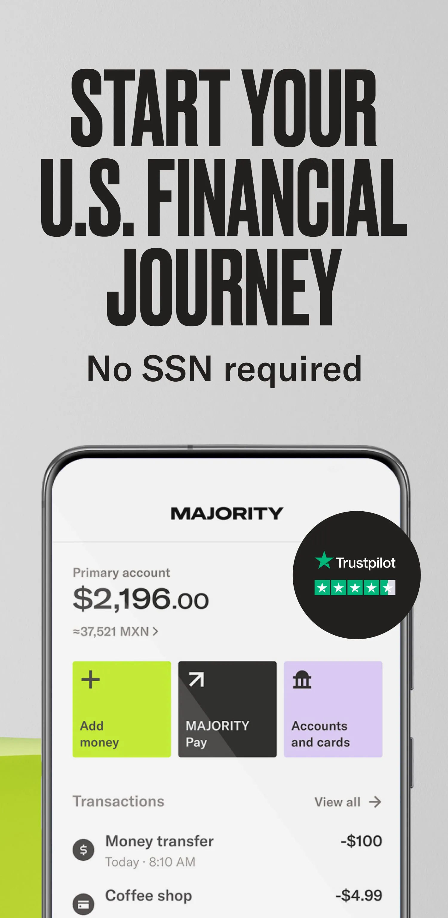 MAJORITY: Mobile banking