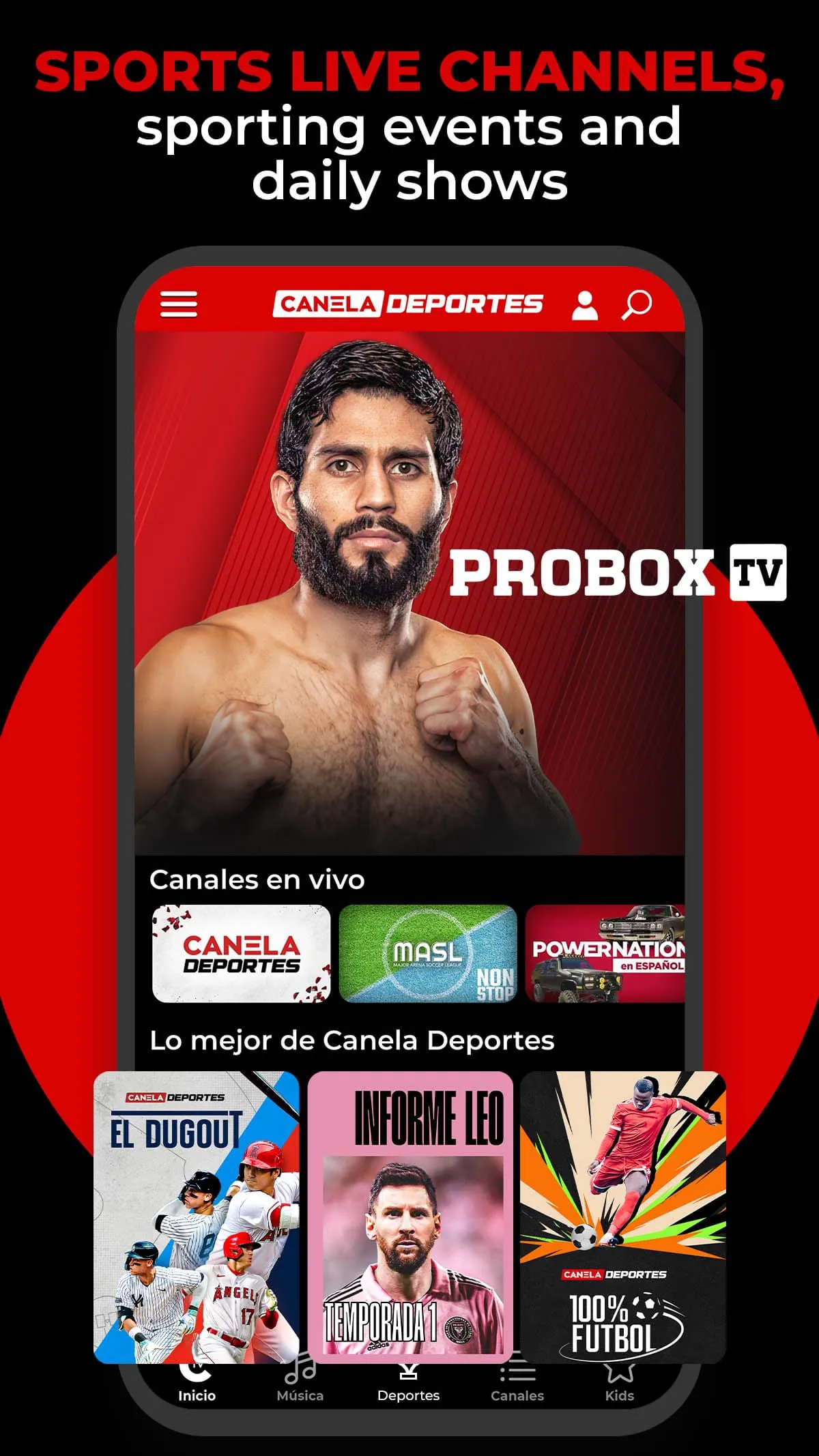 Canela.TV Series and movies