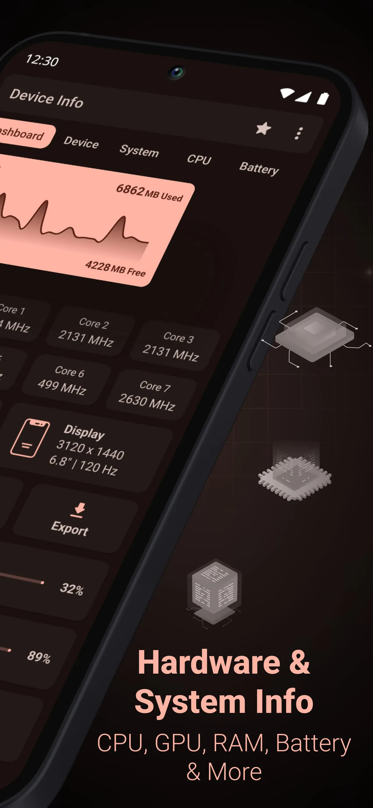 Device Info: System & CPU Info