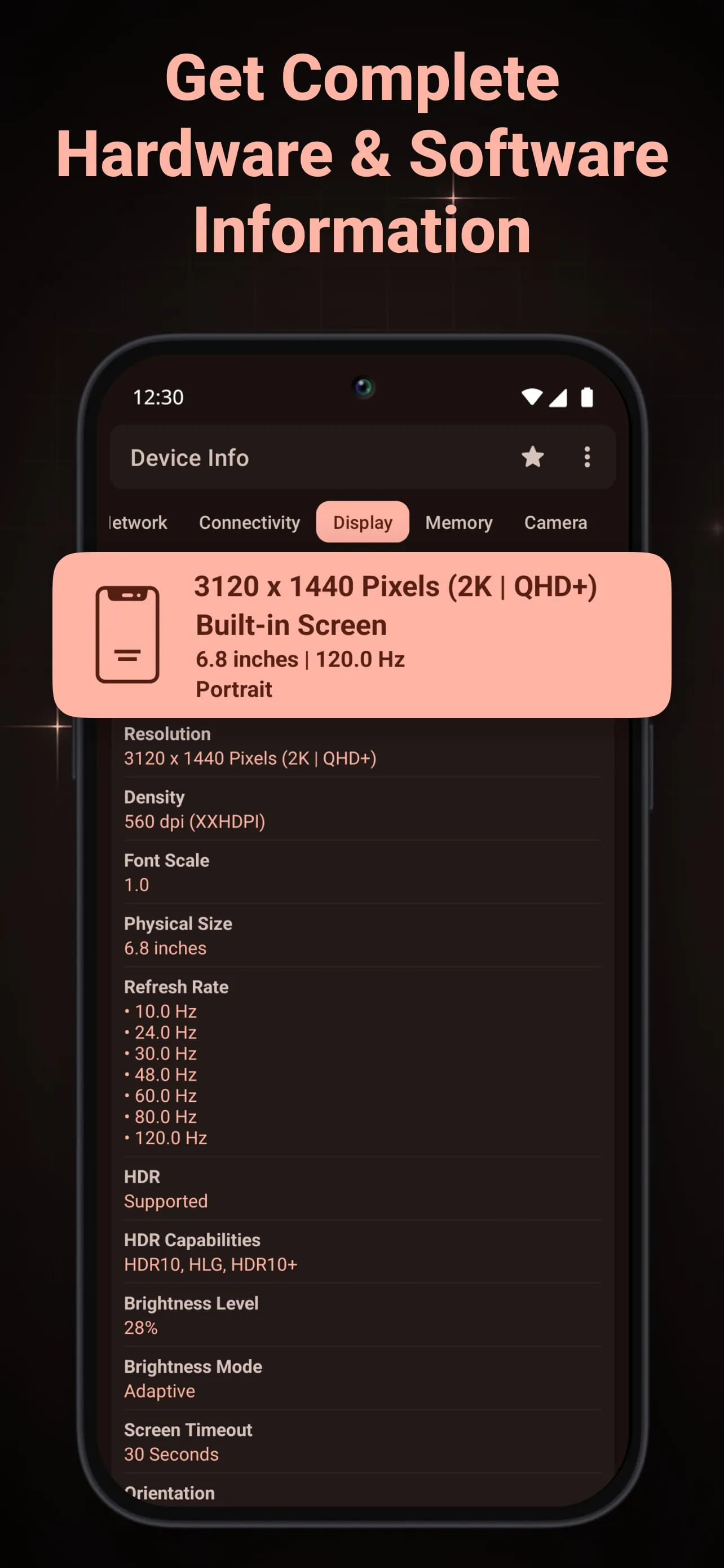 Device Info: System & CPU Info