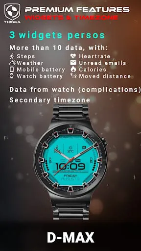 D-Max Watch Face