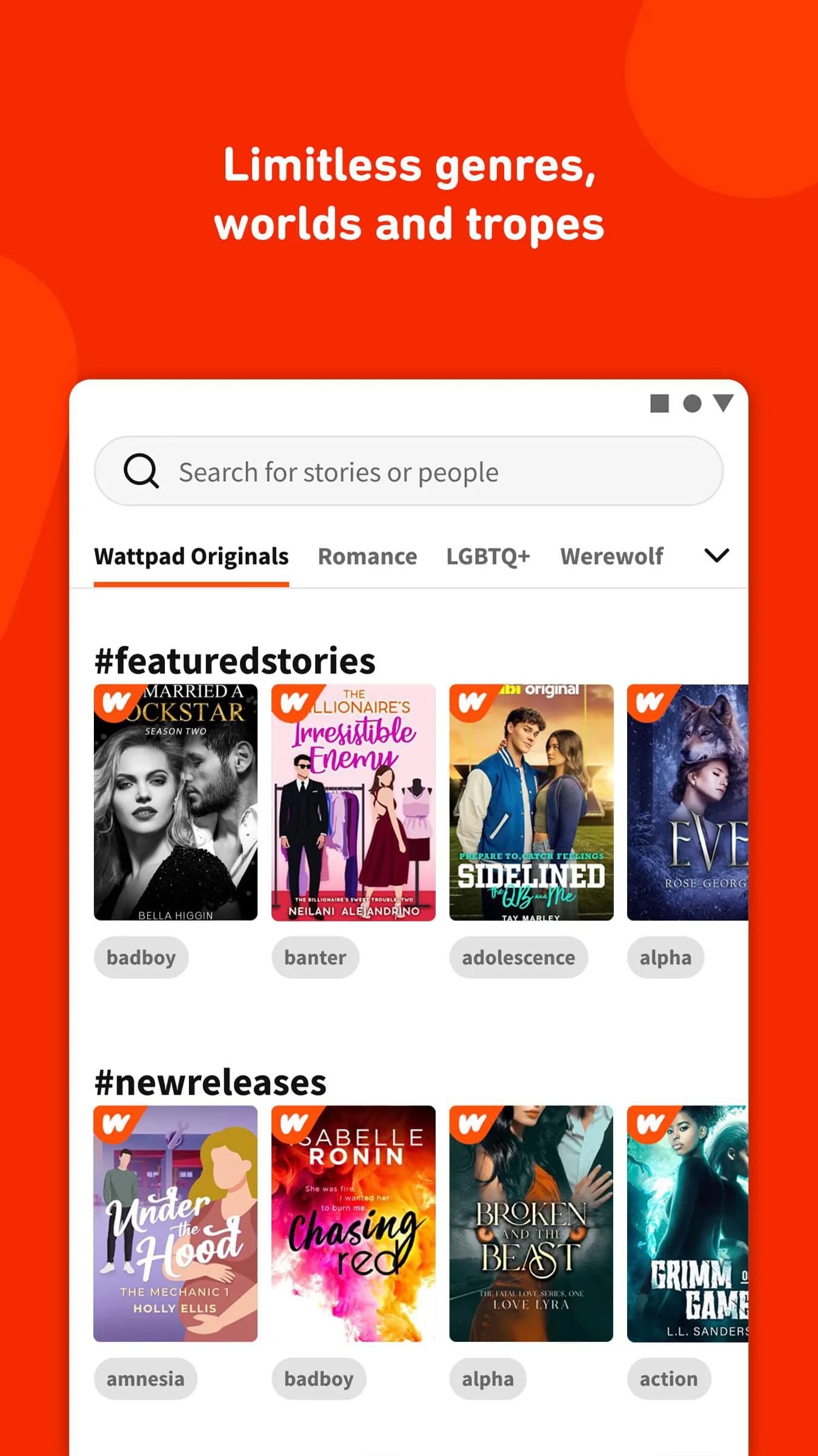 Wattpad - Read & Write Stories