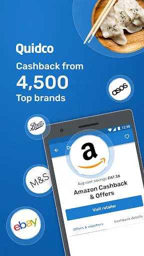 Quidco: Cashback and Vouchers