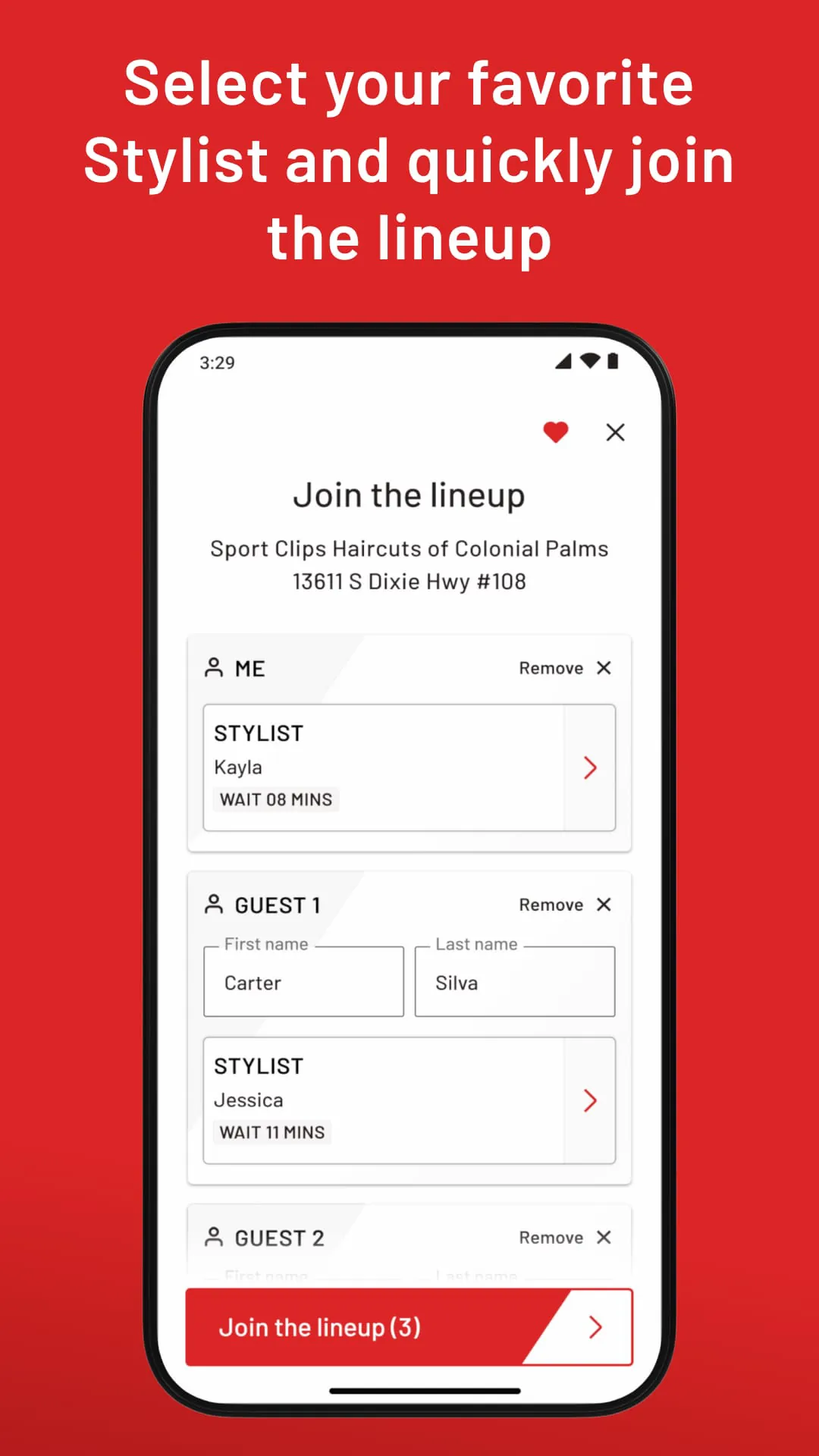 Sport Clips Haircuts Check In