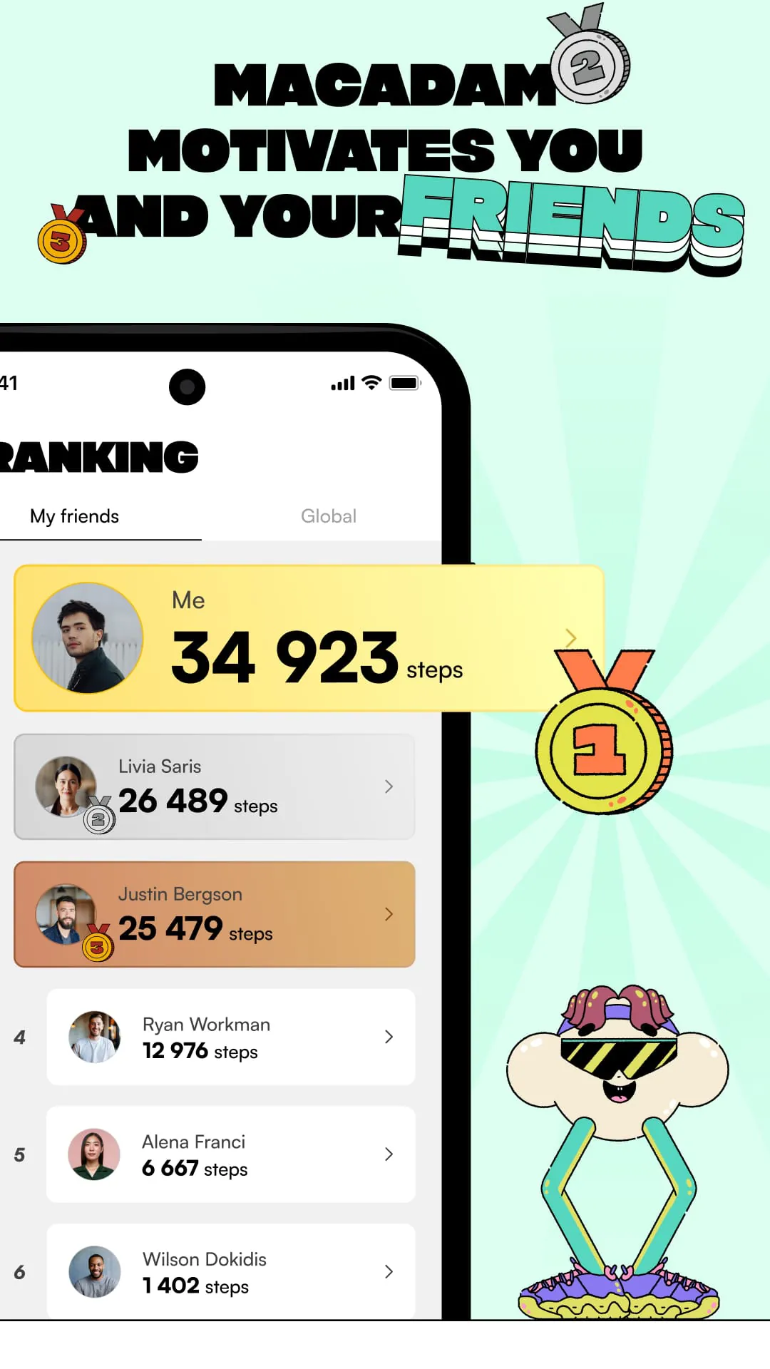 Macadam - Walk And Earn