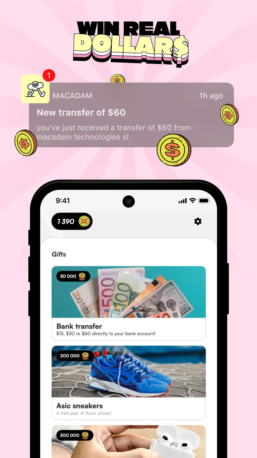 Macadam - Walk And Earn