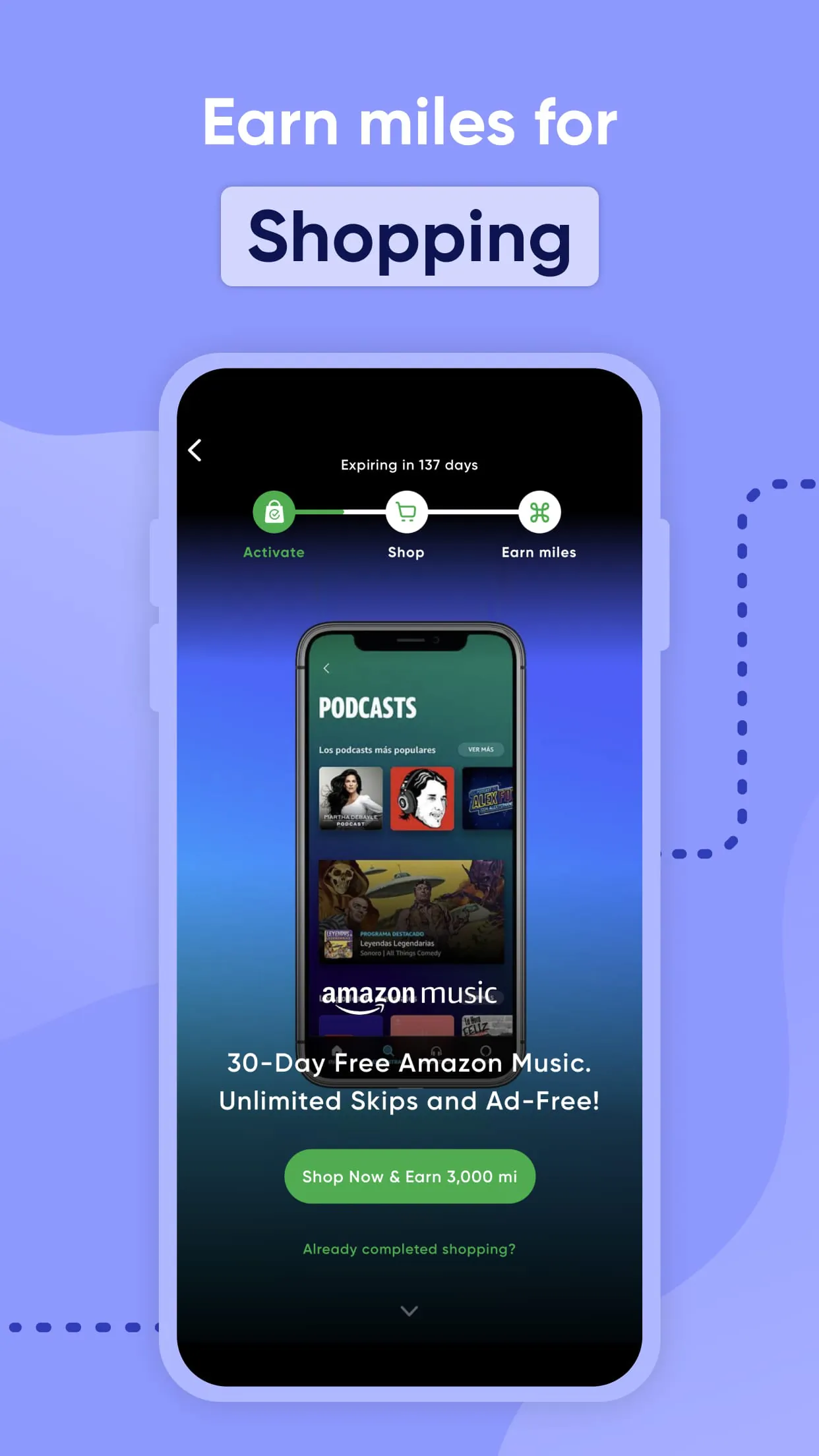 Miles - Travel, Shop, Get Cash