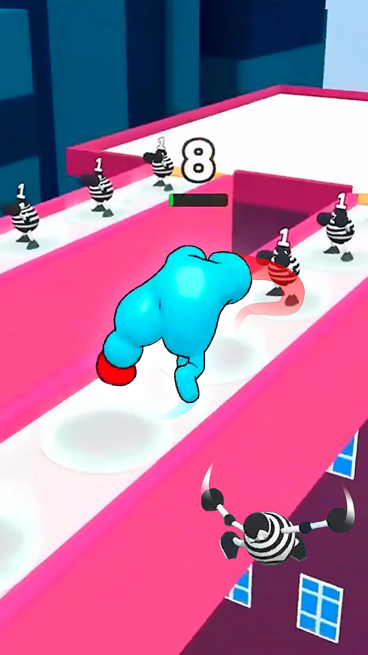 Punchy Race: Run & Fight Game