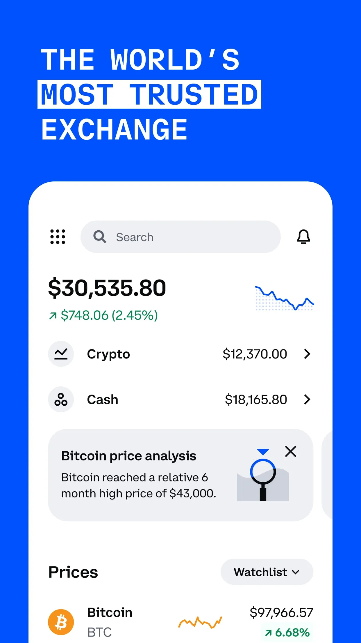 Coinbase: Buy Bitcoin & Ether
