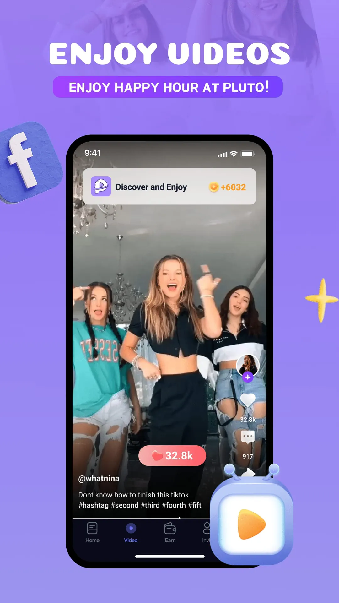 Pluto: Buzz News & Rewards