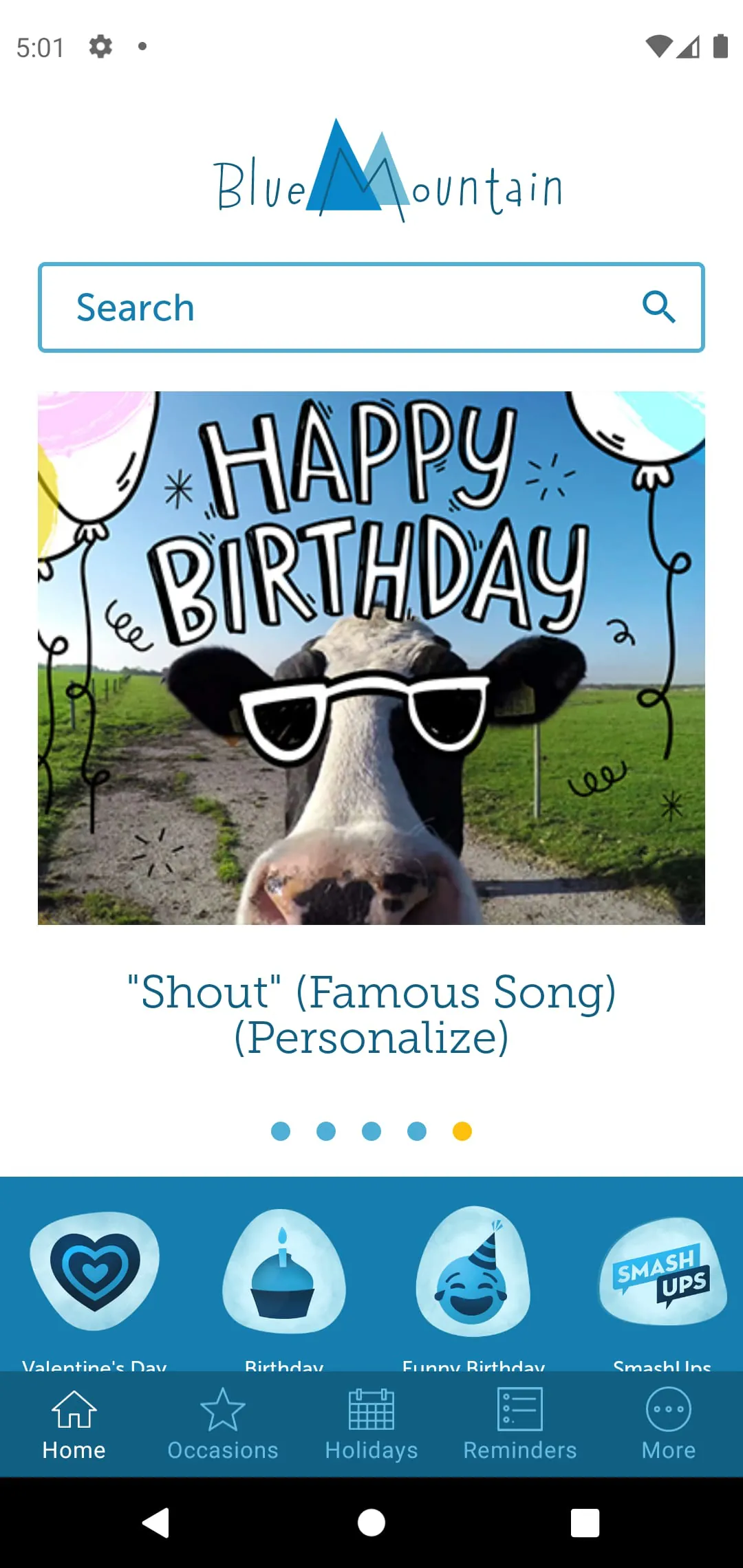 Blue Mountain Ecards