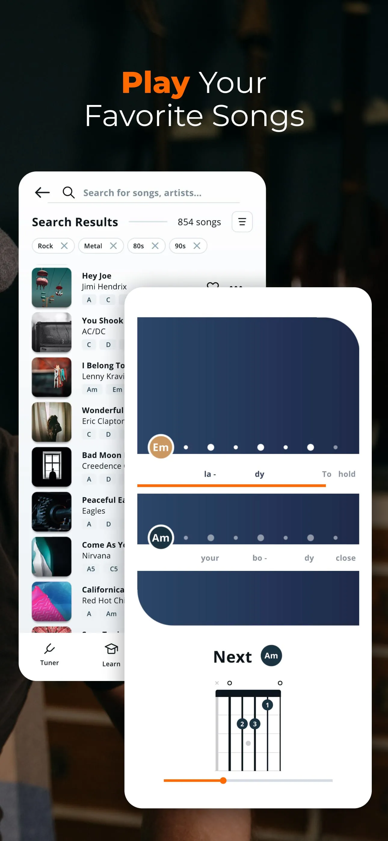 Justin Guitar Lessons & Songs