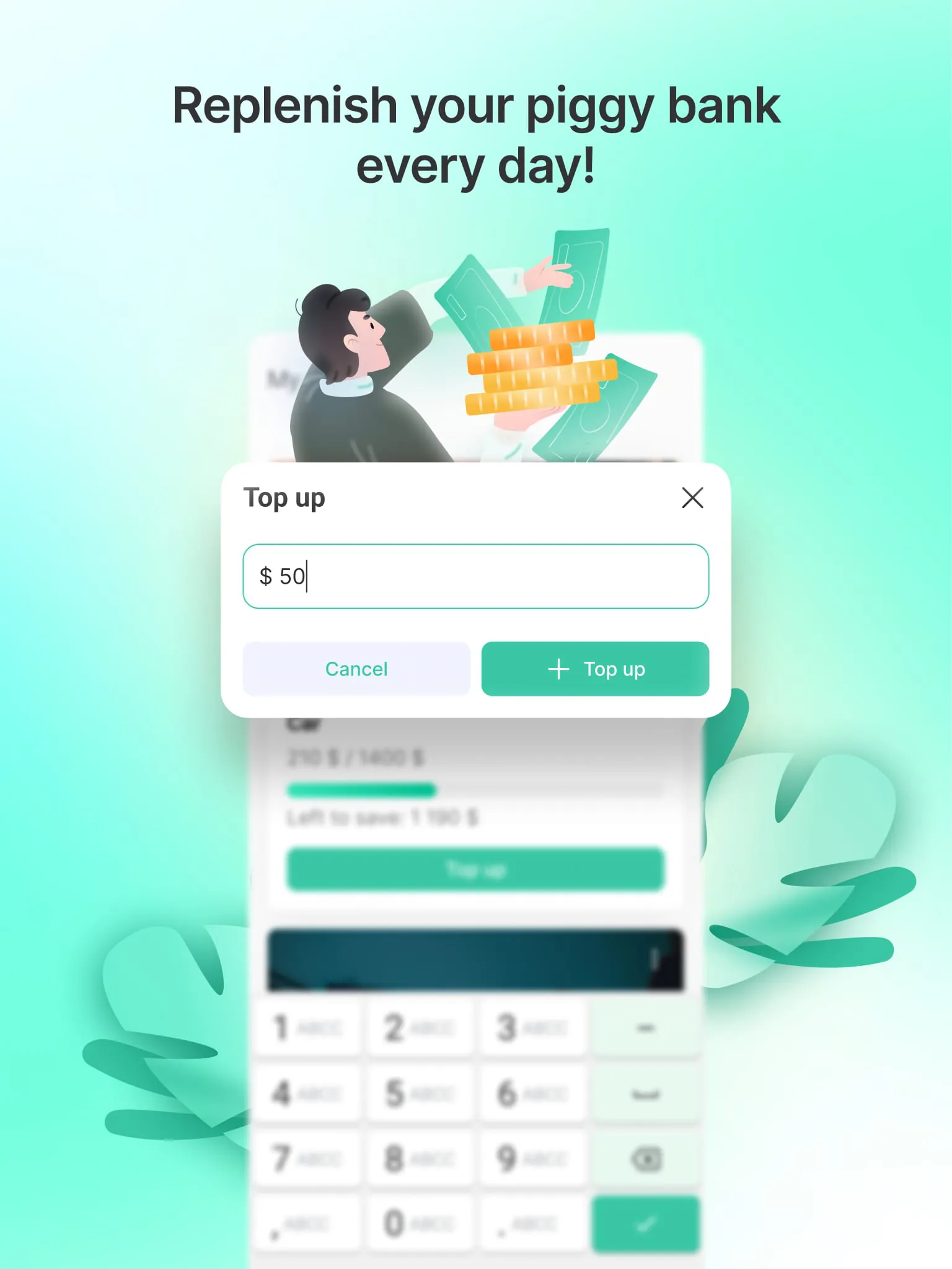 Moneybox - A simple piggy bank