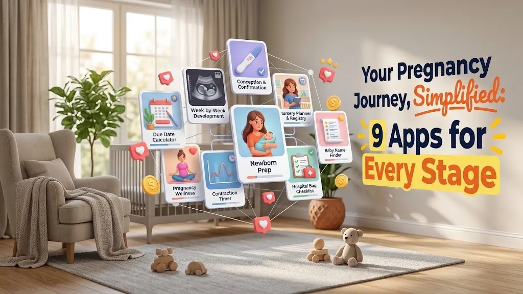 Your Pregnancy Journey, Simplified: 9 Apps for Every Stage