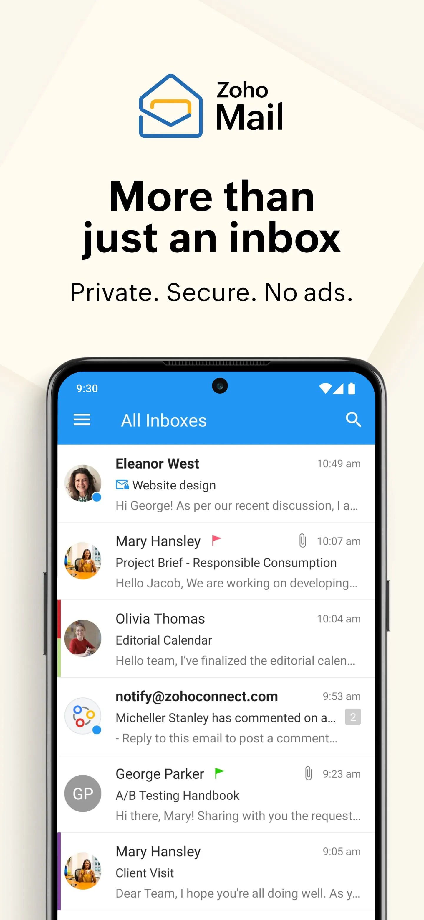 Zoho Mail - Email and Calendar