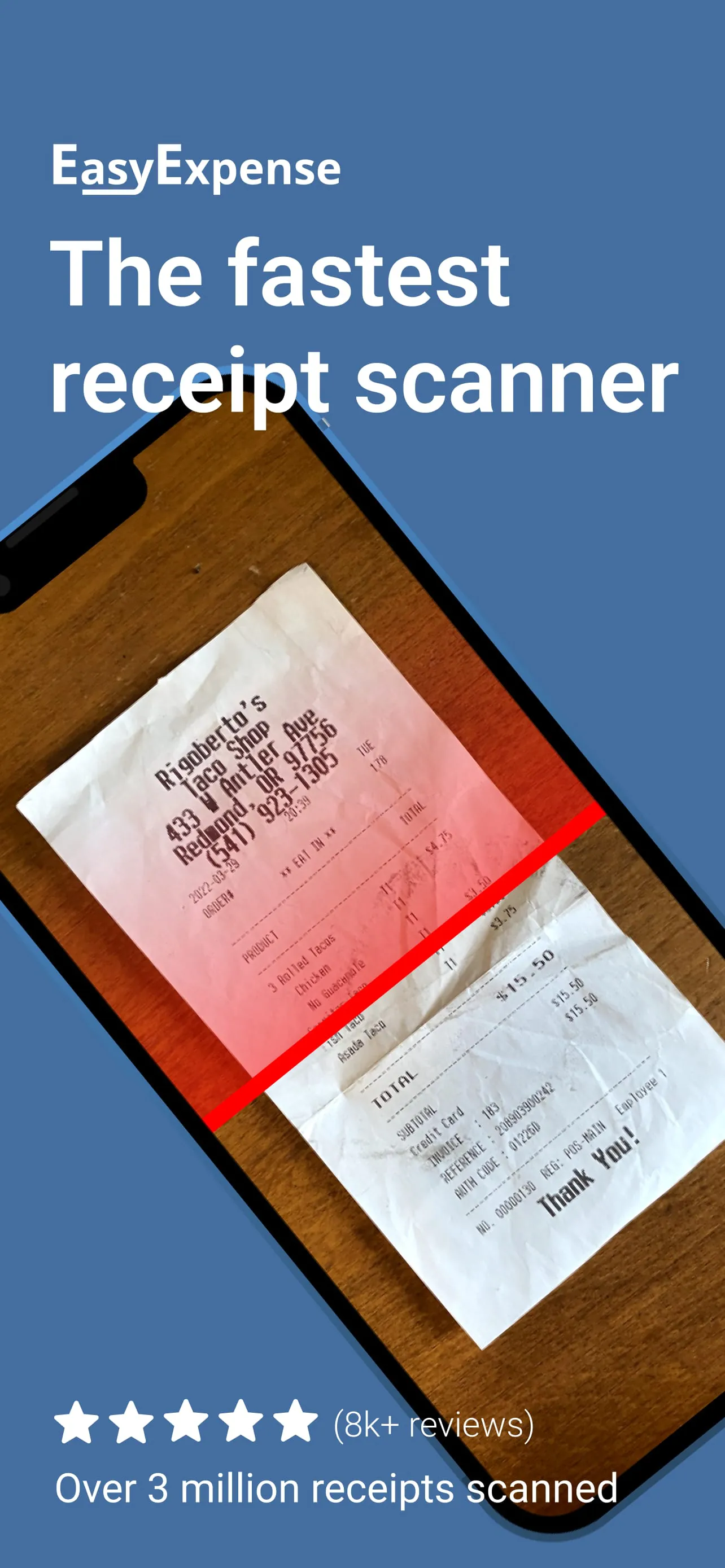 Receipt Scanner: Easy Expense