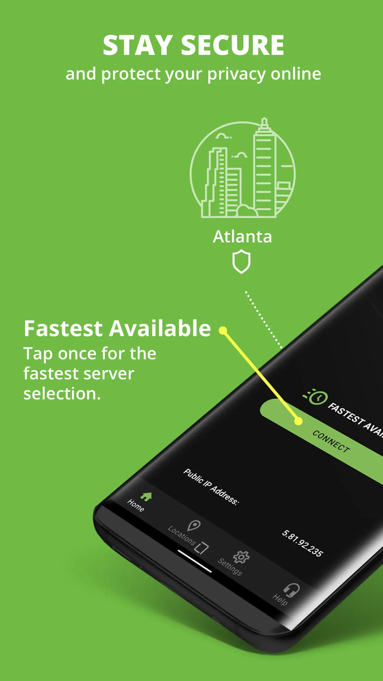 IPVanish: VPN Location Changer