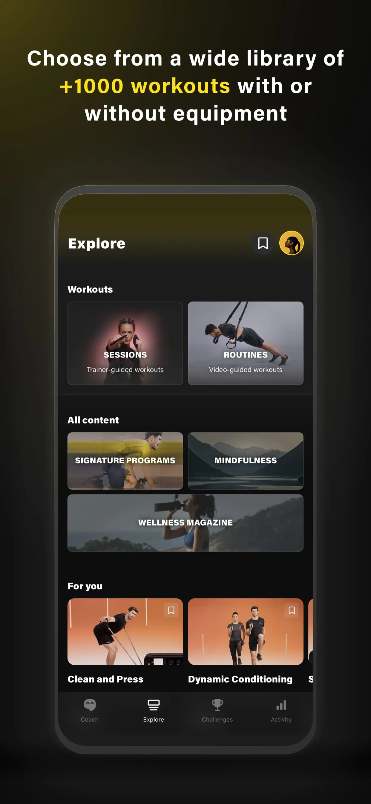 Technogym - Training Coach