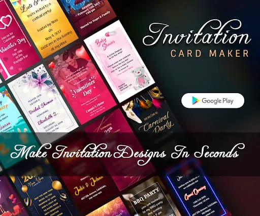 Invitation Card Maker (RSVP)