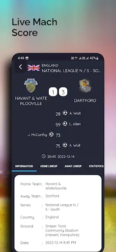 SportsLive Soccer Live Scores