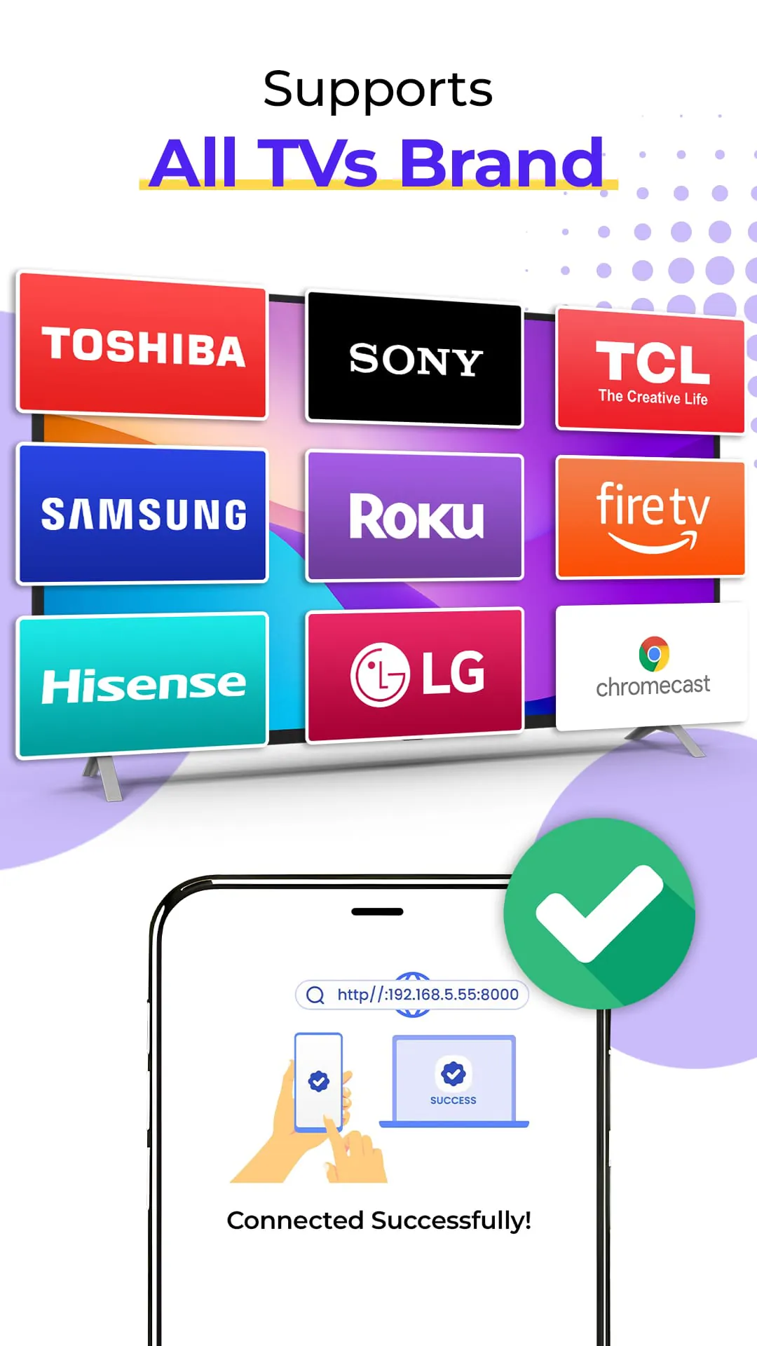 Screen Cast - Mirror For TV