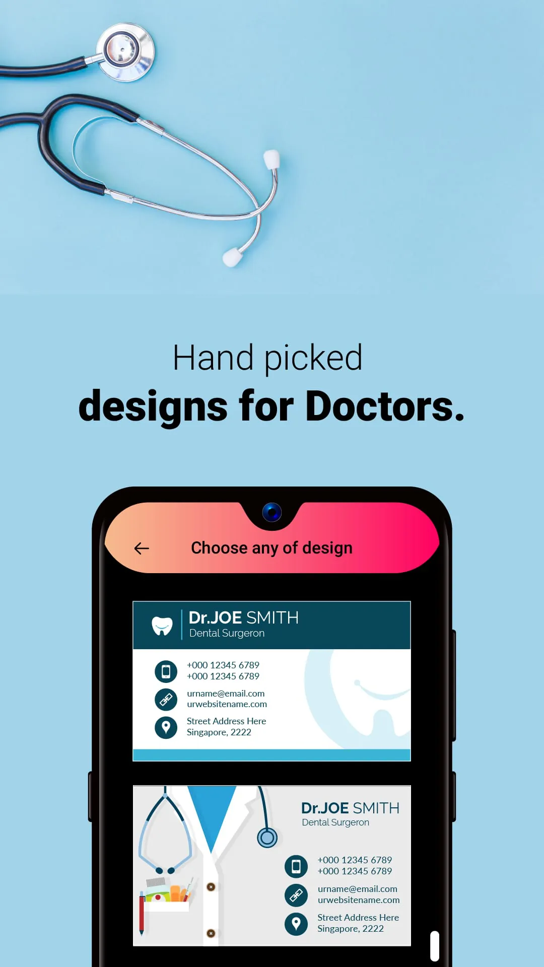 Digital Business Card-Design &