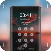 Live Time Password Lock Screen