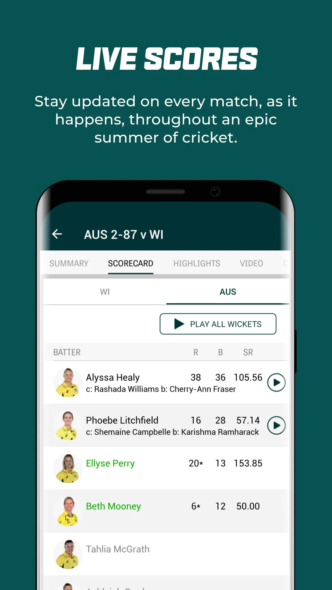Cricket Australia Live