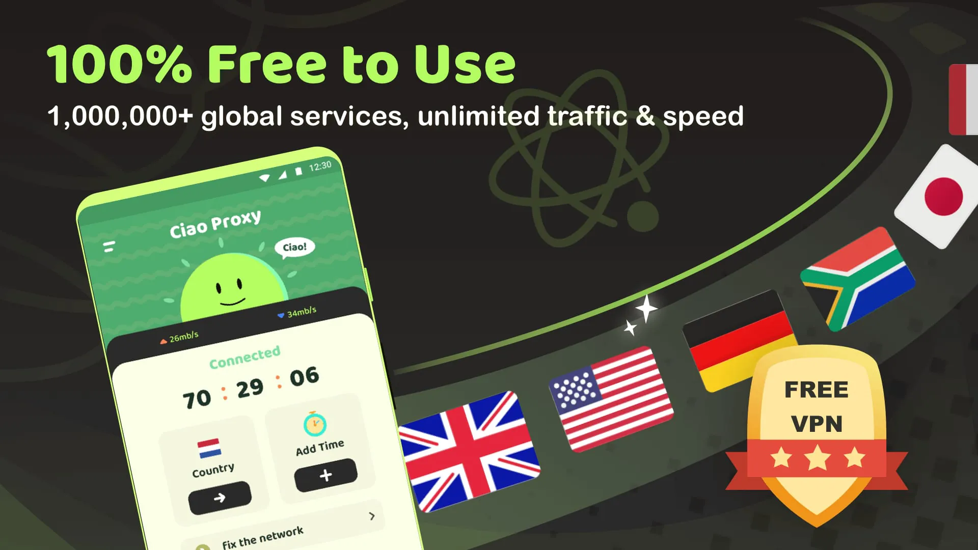 Ciao Proxy - Safer & Private