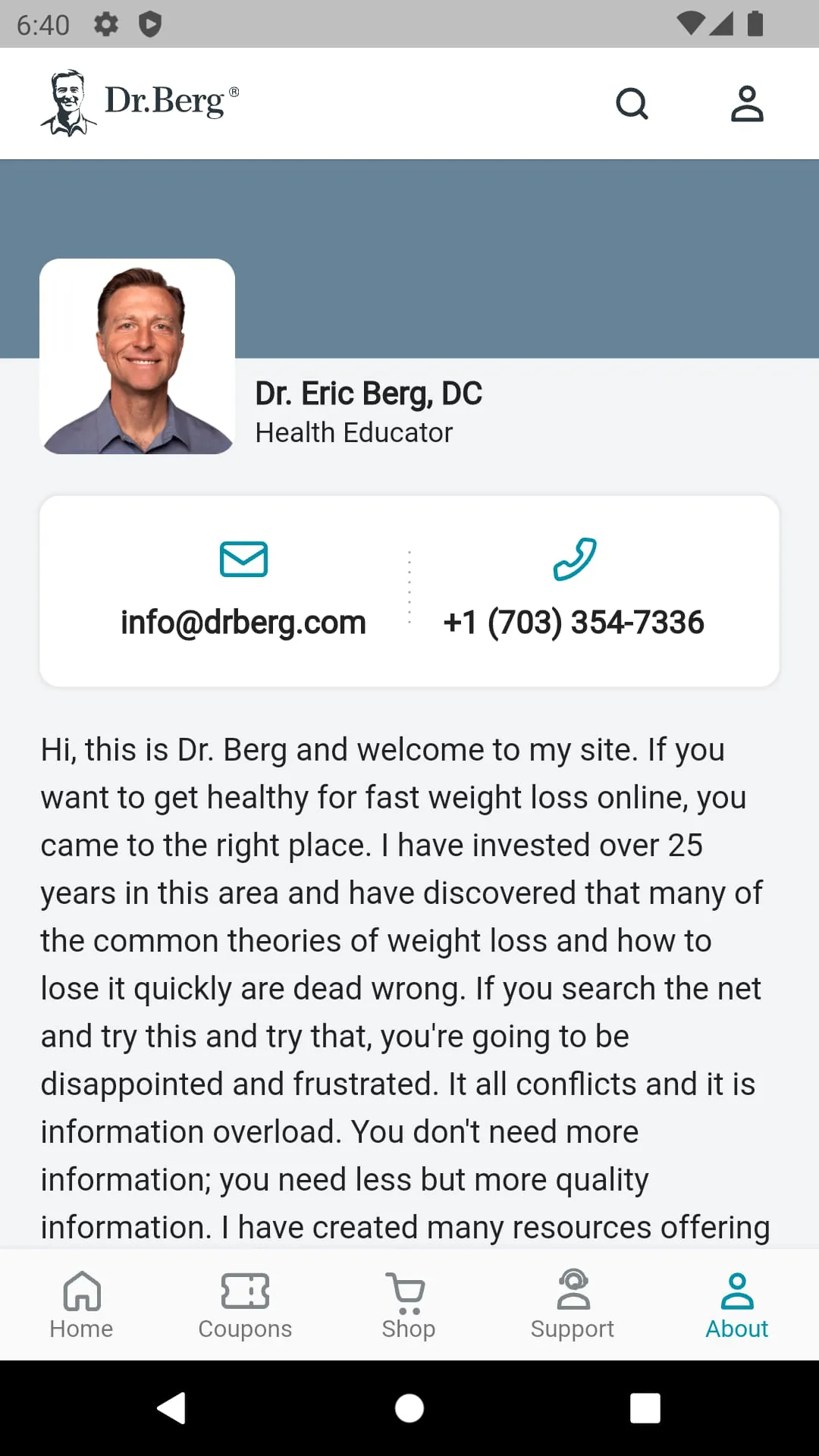 Dr. Berg