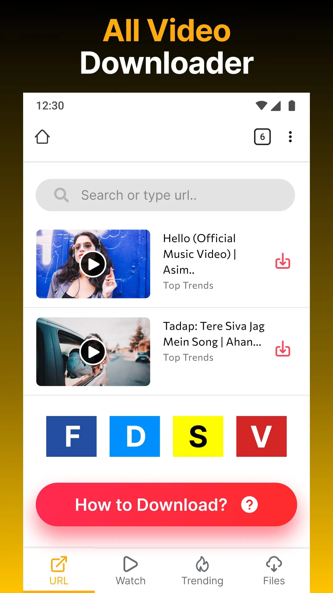 Video Downloader HD - Vidow