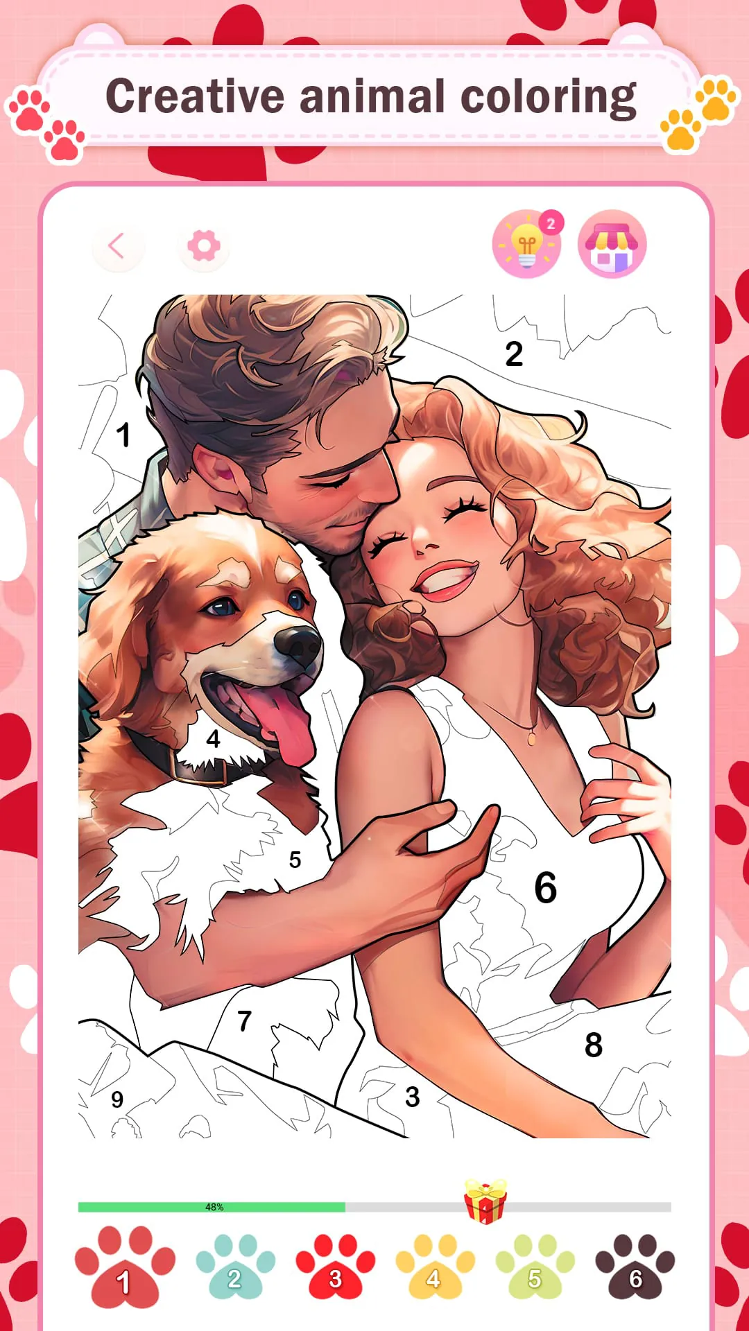 Animal Color, Coloring Games