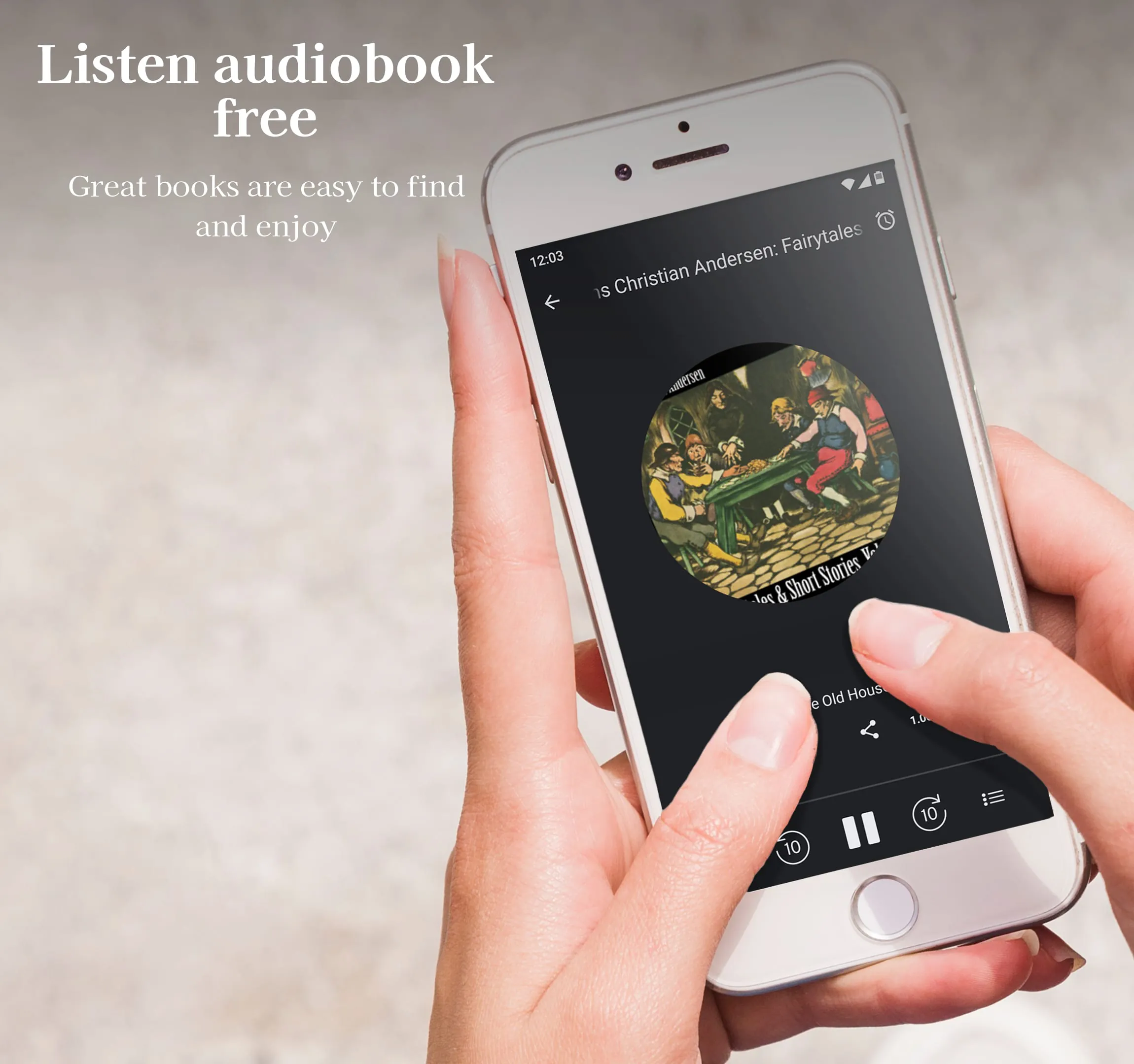 LibriVox: Audio bookshelf