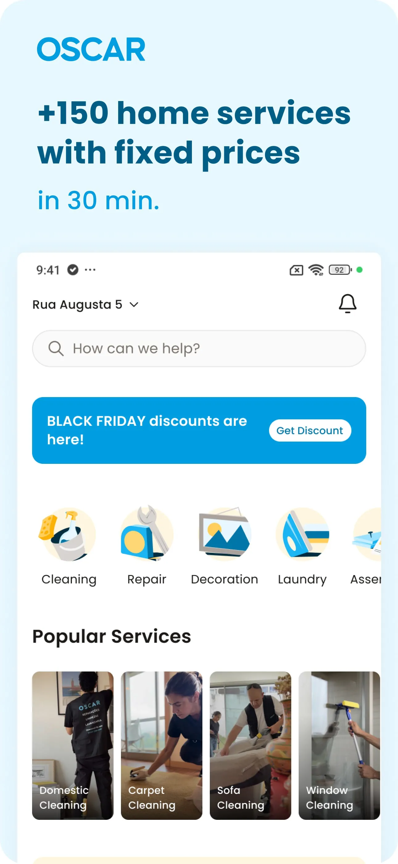 OSCAR: home services