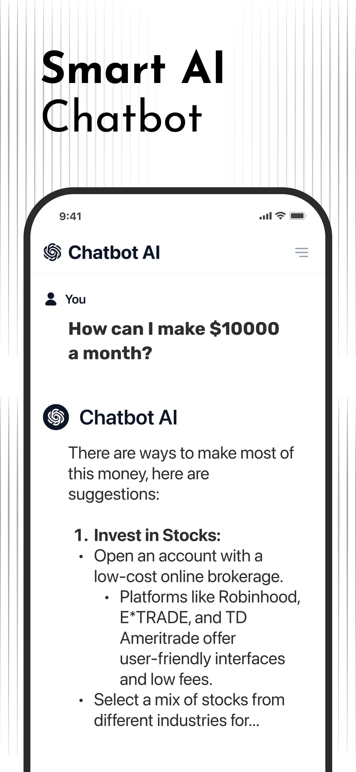 Chatbot AI - Search Assistant