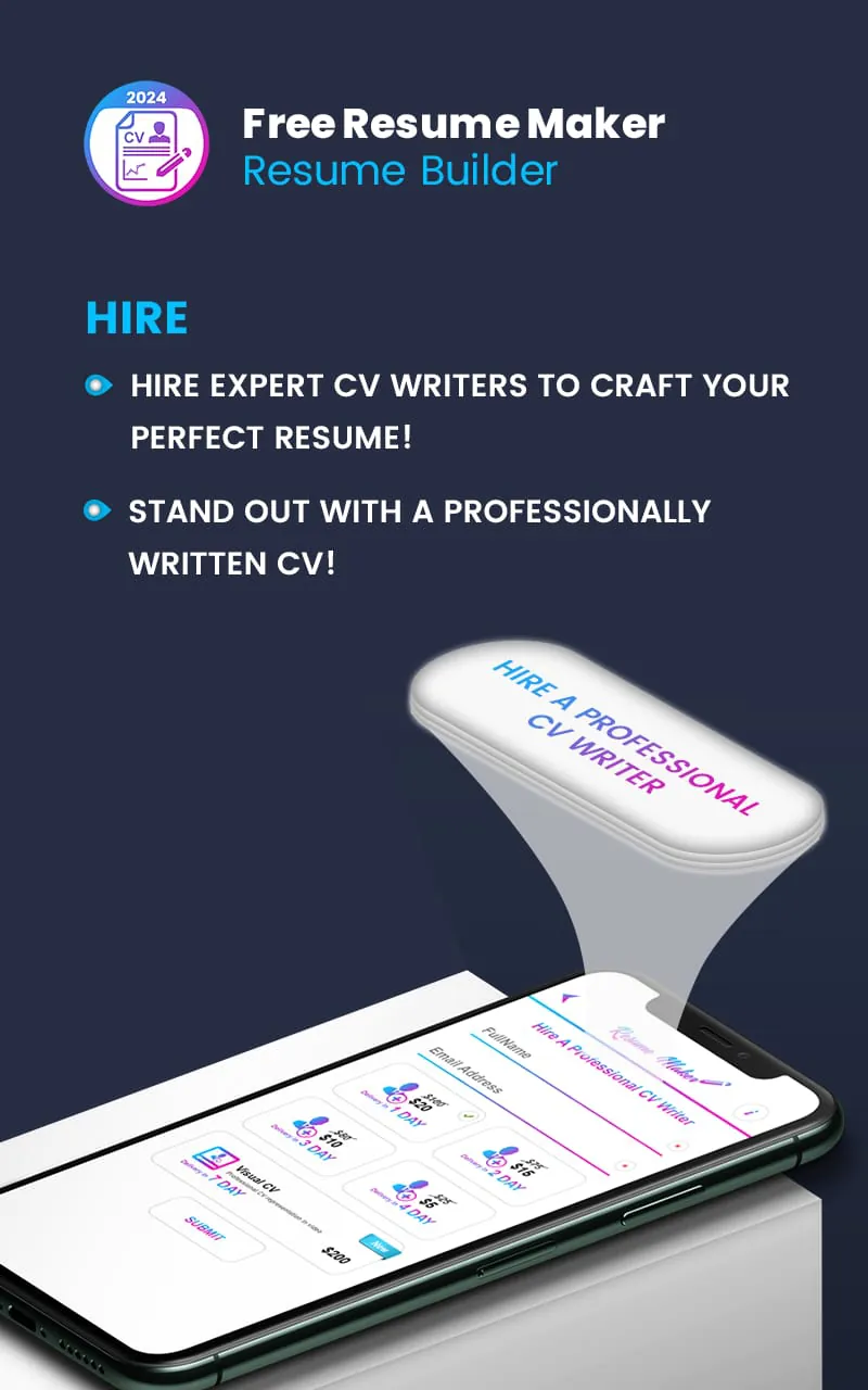 Pro Resume Builder & CV Maker