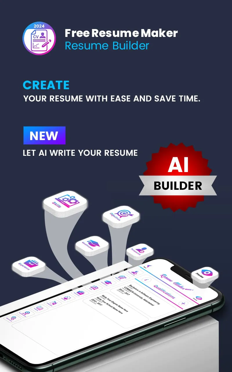 Pro Resume Builder & CV Maker
